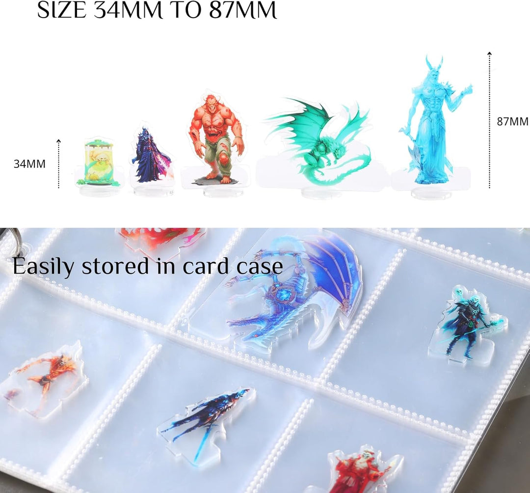 DND Miniatures Bulk Undead Theme Dungeons and Dragons Starter Set 2D Figuren D&D 5E Terrain Minis Ki