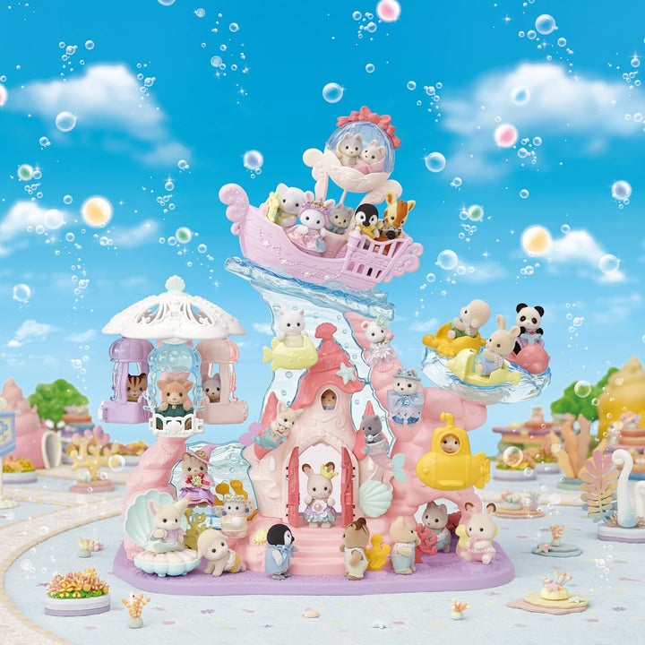 Sylvanian Families 5715 Baby Meerjungfrauen Schloss - Puppenhaus Spielset
