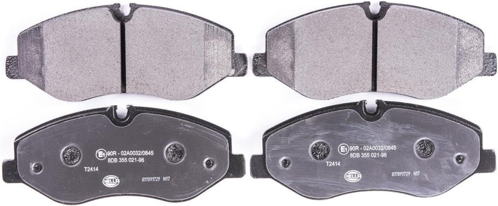 HELLA PAGID 8DB 355 021-961 Bremsbelagsatz - T2414 - Dicke/Stärke: 20.8mm - Bremssystem: Brembo - fü