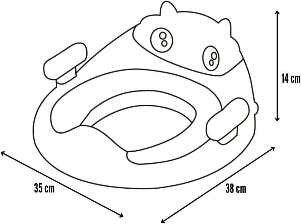 Valtom Kinder Toilettensitz – Rutschfest & Ergonomisch – WC-Sitz für Kleinkinder – BPA-frei – Einfac