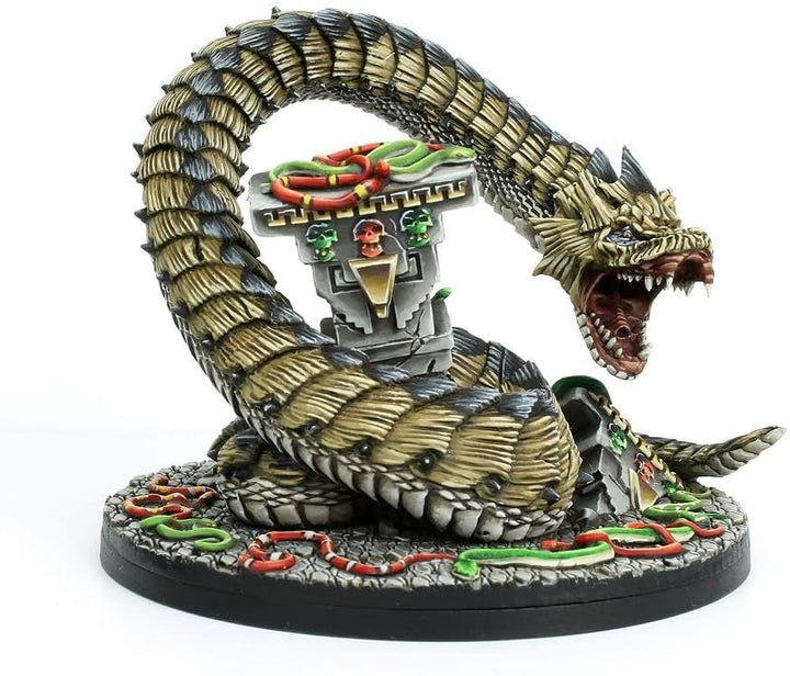 Epic Encounters: Temple of the Snake God RPG Fantasy Roleplaying Tabletop Game with 20 Detailed Mini