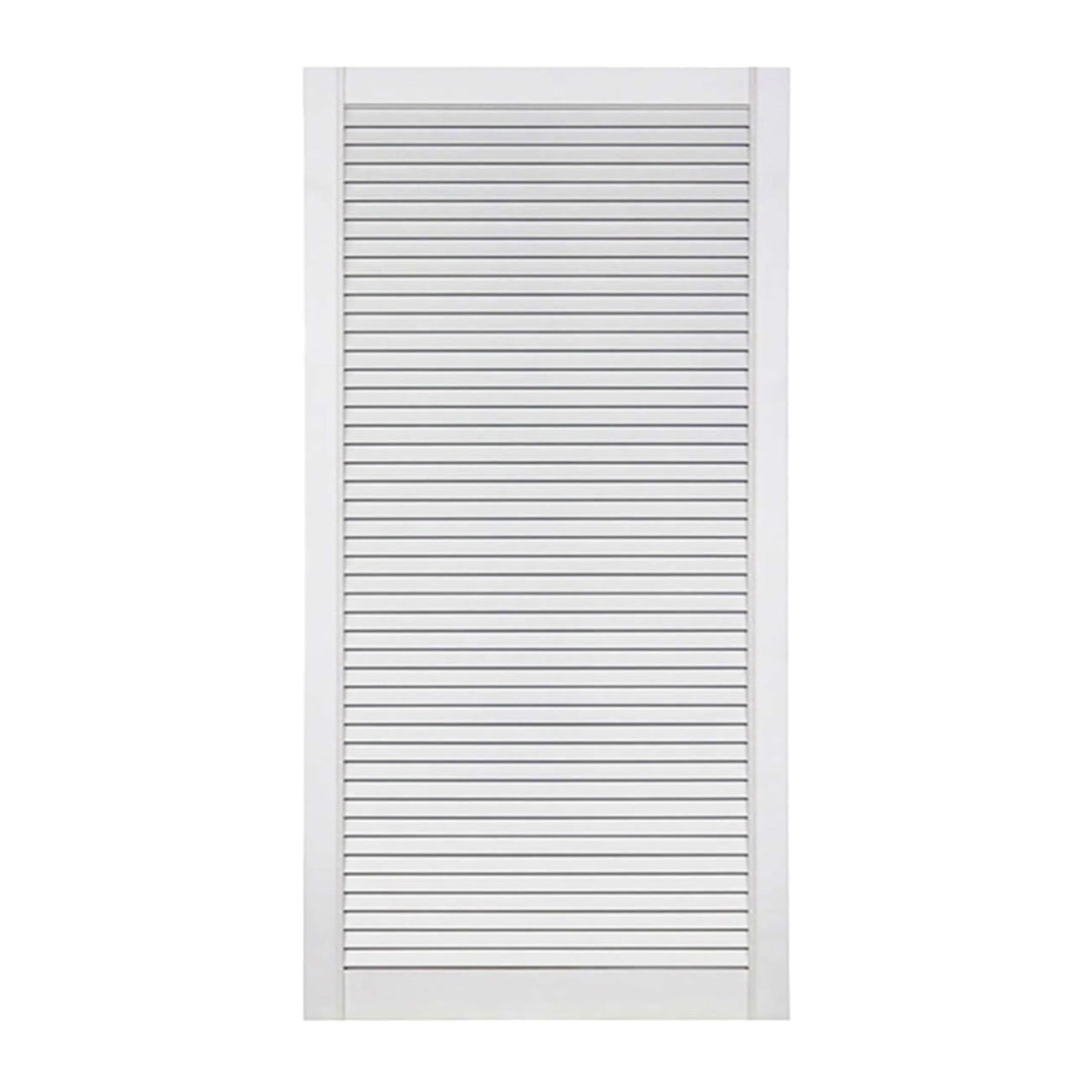 ben+camilla.com Lamellentür Holz weiss offen Kiefer EINBAUFERTIG LACKIERT 993 x 494 x 21 mm 993 x 49