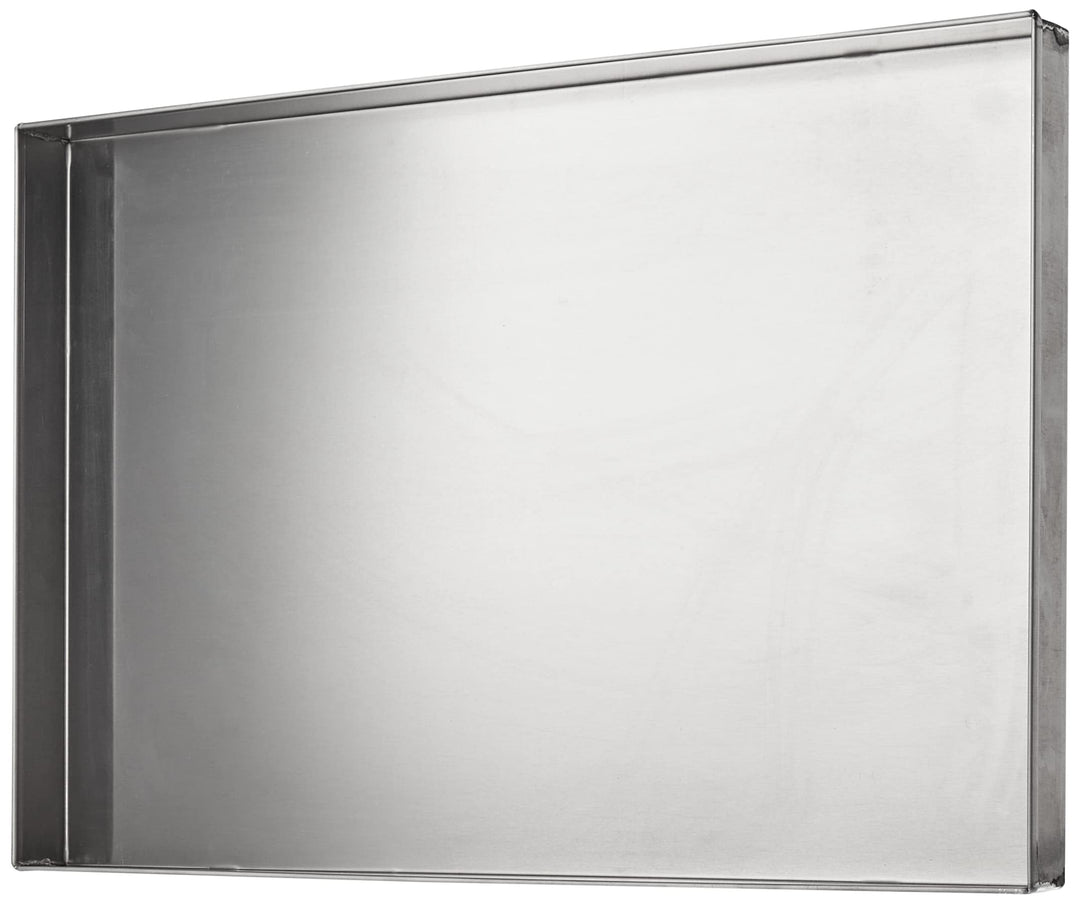Pentole Agnelli Backform und Pizza, rechteckig, aus Aluminiumlegierung 3003, mit geraden Kanten, 60