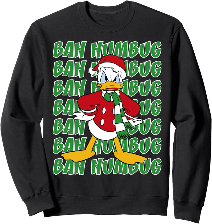 Disney Mickey And Friends Weihnachten Donald Bah Humbug Sweatshirt
