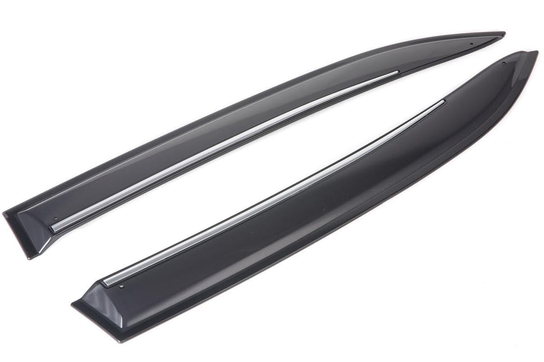 Windabweiser Master (Hinten) kompatibel mit Audi A3 8P Sportback 2004-2012 Modern Rauchfarben, Moder