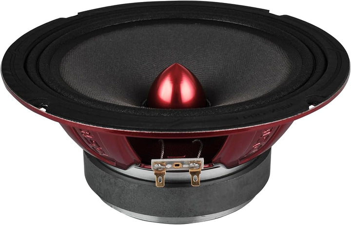 DS18 PRO-X8BM Auto-Mitteltöner, 20,3 cm, 600 W, 8 Ohm, Bass-Lautsprecher 8 Ohm 20,3 cm, 8 Ohm 20,3 c