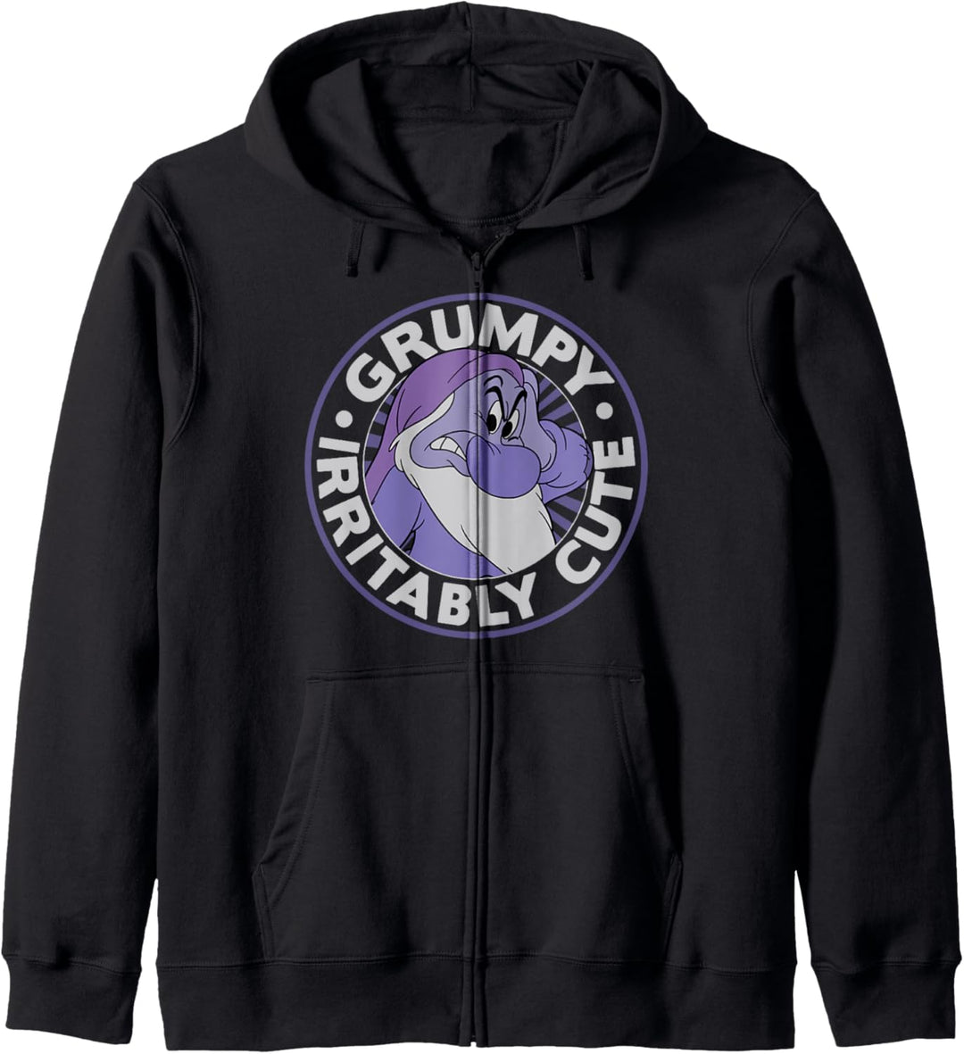Disney Snow White Grumpy Irritably Cute Kapuzenjacke