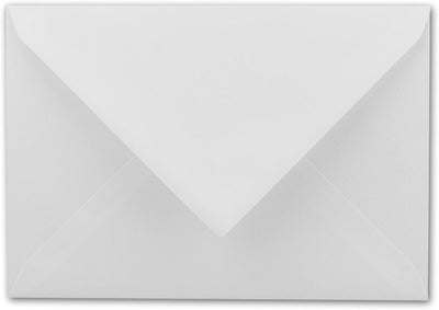 100x Briefumschläge DIN C5-16,2 x 22,9 cm - Weiss mit gerippter Struktur - 100 Gramm pro m² - Kuvert