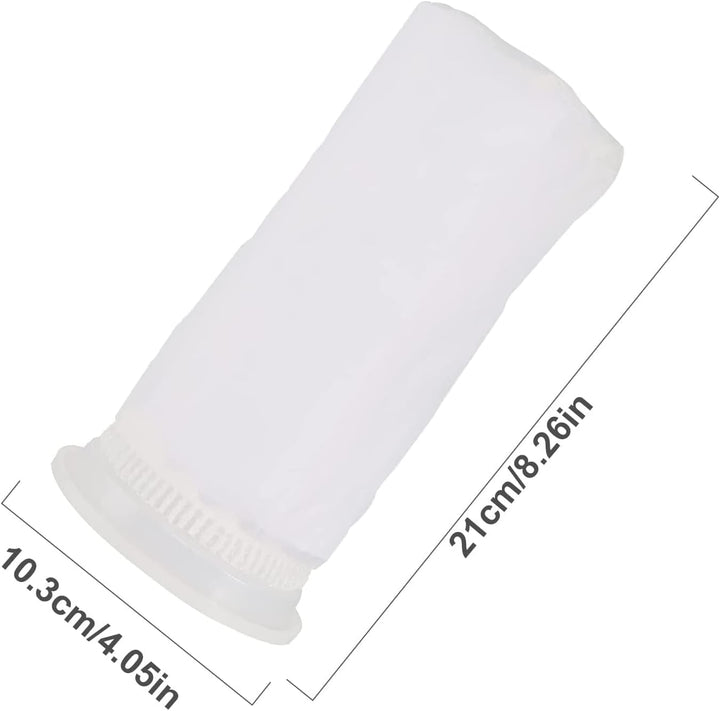 WOOLUCK IBC Deckel Filter, 165mm Nylon Regenwasserfilter, IBC Tank Zubehör mit Filter Waschbar, für