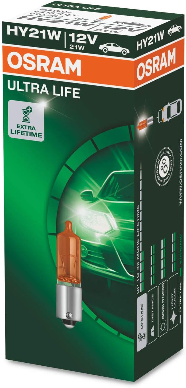 Osram 64137ULT Ultra Life HY21W 12V Faltschachtel
