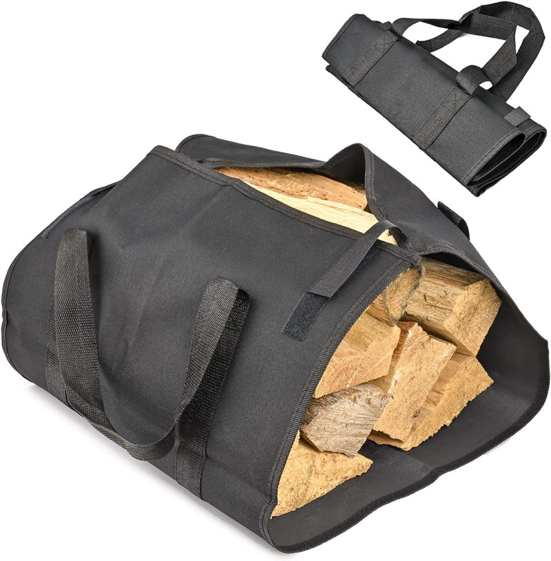 VERDA Aschesauger Kaminsauger Ascheschlucker Kaminholztasche Holztragetasche Set Modellwahl (Aschesa