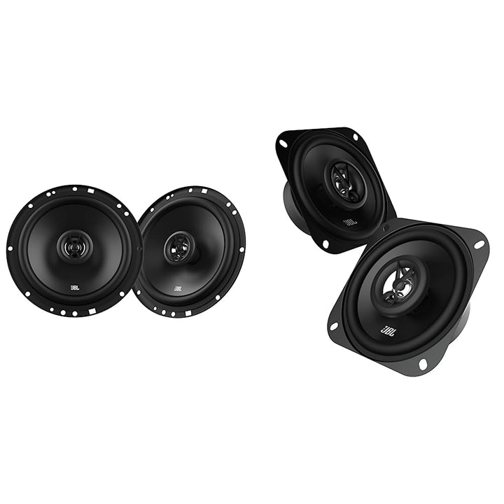 JBL Stage1 61F 2-Wege Auto Lautsprecher Set von Harman Kardon - 165mm | 6,5 Zoll, Schwarz &amp; Stage1 4