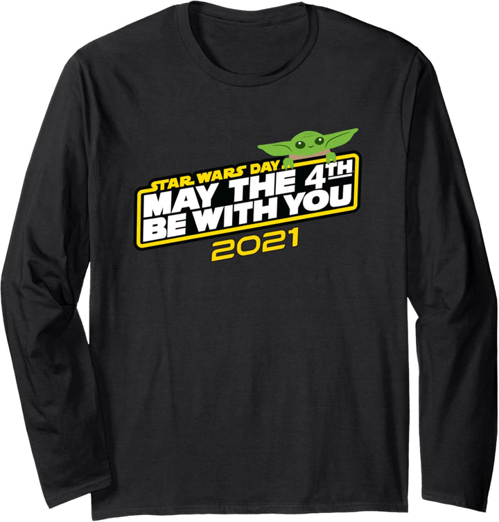 Star Wars May The 4th Be With You 2021 The Child Langarmshirt