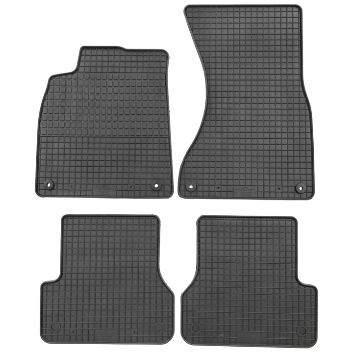 PETEX Gummimatten passend für A6 ab 04/2011-06/2018 / A6 Avant ab 09/2011 / A6 Allroad ab 04/2012 /