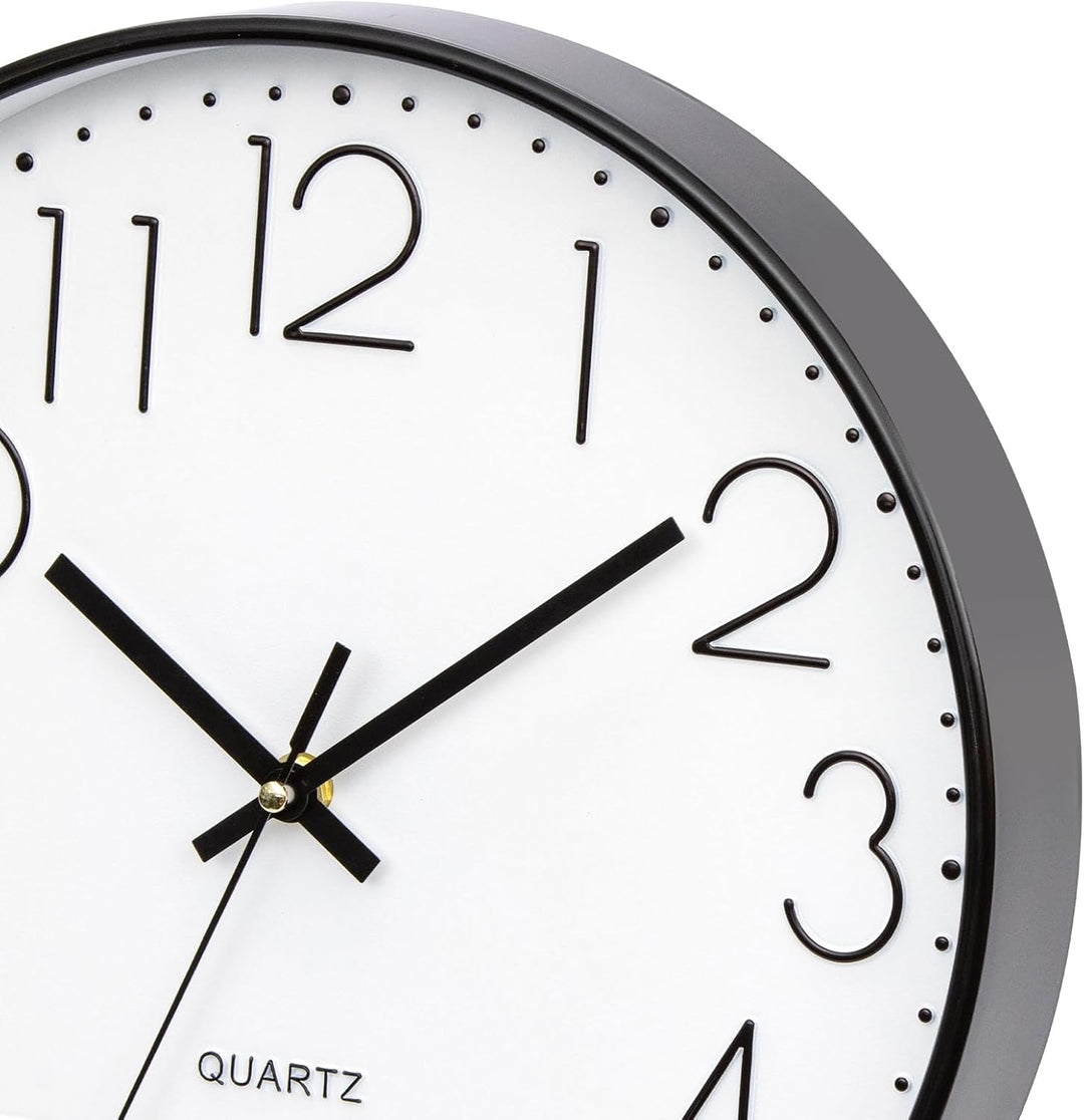 Küchenuhr Gross Wanduhr Ohne Tickgeräusche Lautlos 30cm Quarz Batterie Betriebene Wanduhr Einfach zu