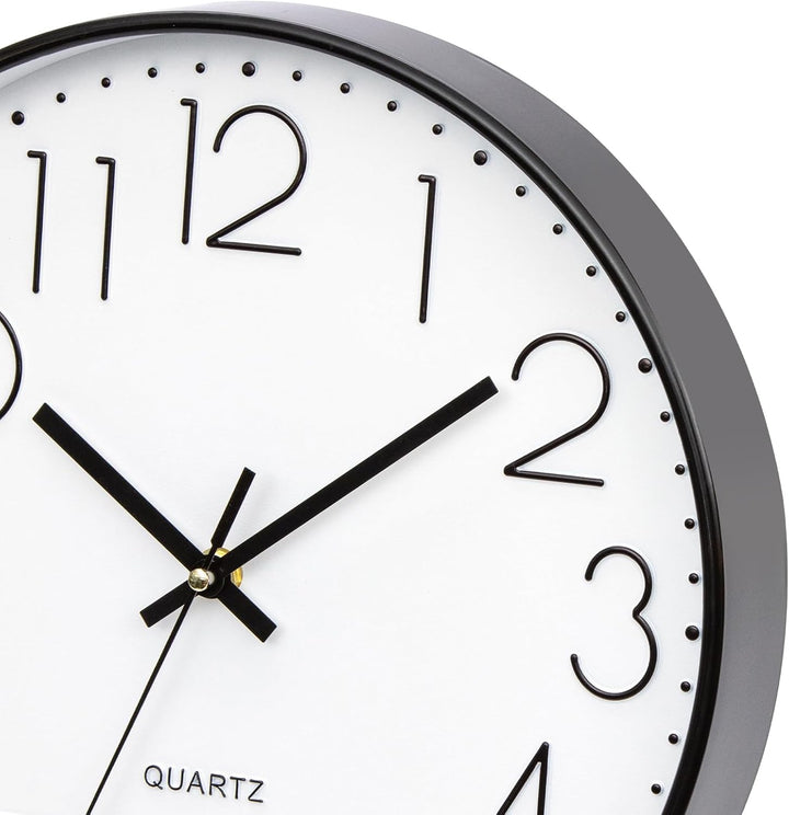 Küchenuhr Gross Wanduhr Ohne Tickgeräusche Lautlos 30cm Quarz Batterie Betriebene Wanduhr Einfach zu