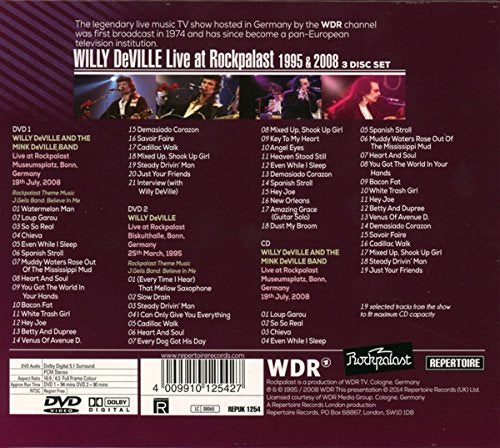 Live at Rockpalast (2008 & 1995 Shows), Audio-CD