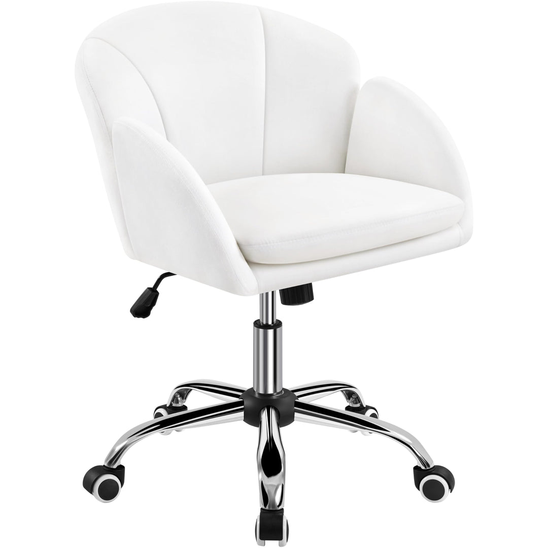 Yaheetech Schreibtischstuhl Ergonomisch Bürostuhl bis 136 kg Belastbar, Drehstuhl Höhenverstellbar C