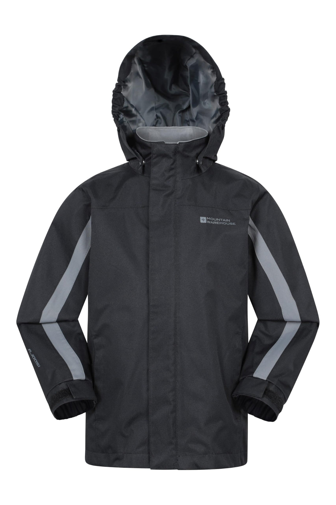 Mountain Warehouse Samson Jacke für Kinder - Regenjacke mit getapten Nähten, verstellbare Bündchen,
