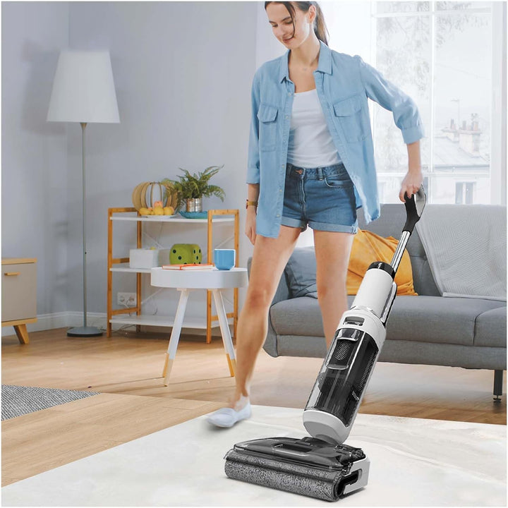 2 Stück Ersatz Bürstenwalze + 1 Reinigungsbürste für Tineco Floor One Stretch S6 / Switch S6 S7 Stre