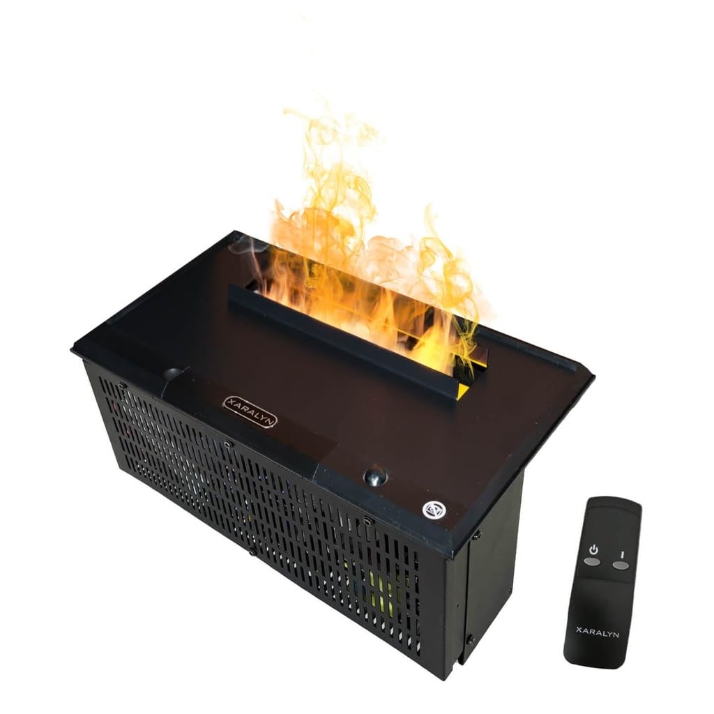 Xaralyn - Elektrischer Einbaukamin Xaralyn Cassette 600-2.4 Eco Opti-Myst Wasserdampfkamin mit Flach