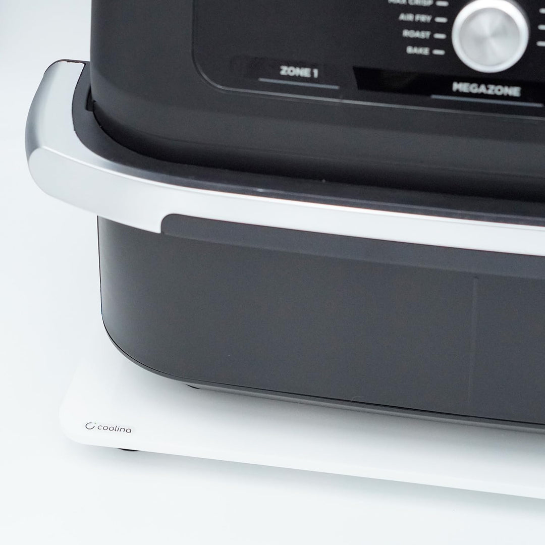 Premium Gleitbrett Gleiter Slider für Ninja Heissluftfritteuse Foodi Flexdrawer 10,4l AF500EU (weiss