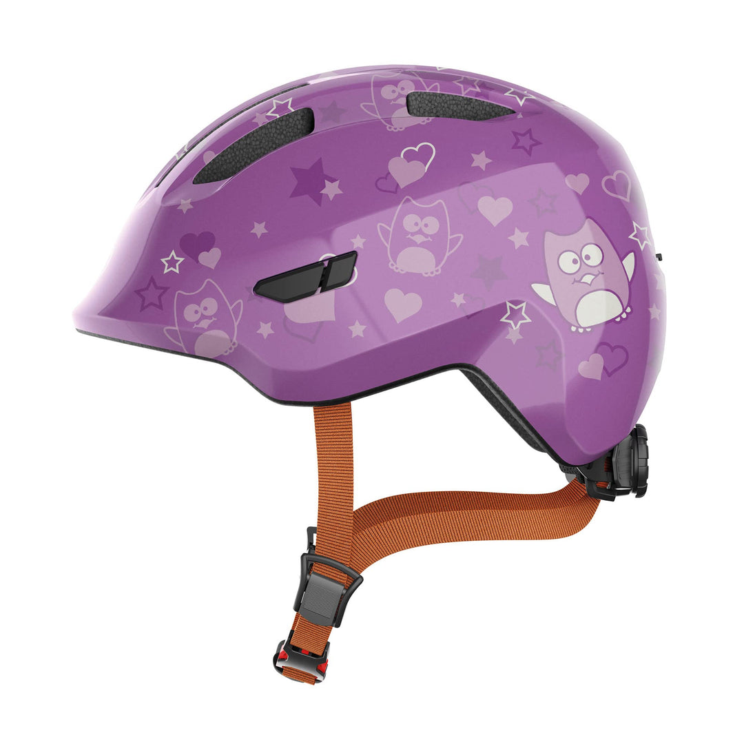 ABUS Kinderhelm Smiley 3.0 - Fahrradhelm mit tiefer Passform, kindergerechten Designs &amp; Platz für ei