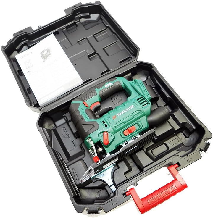 HEADNMORE® Bundle - PARKSIDE® 20V Akku Stichsäge Pendelhubstichsäge PSTDA 20 + HEADNMORE® Schlüssela
