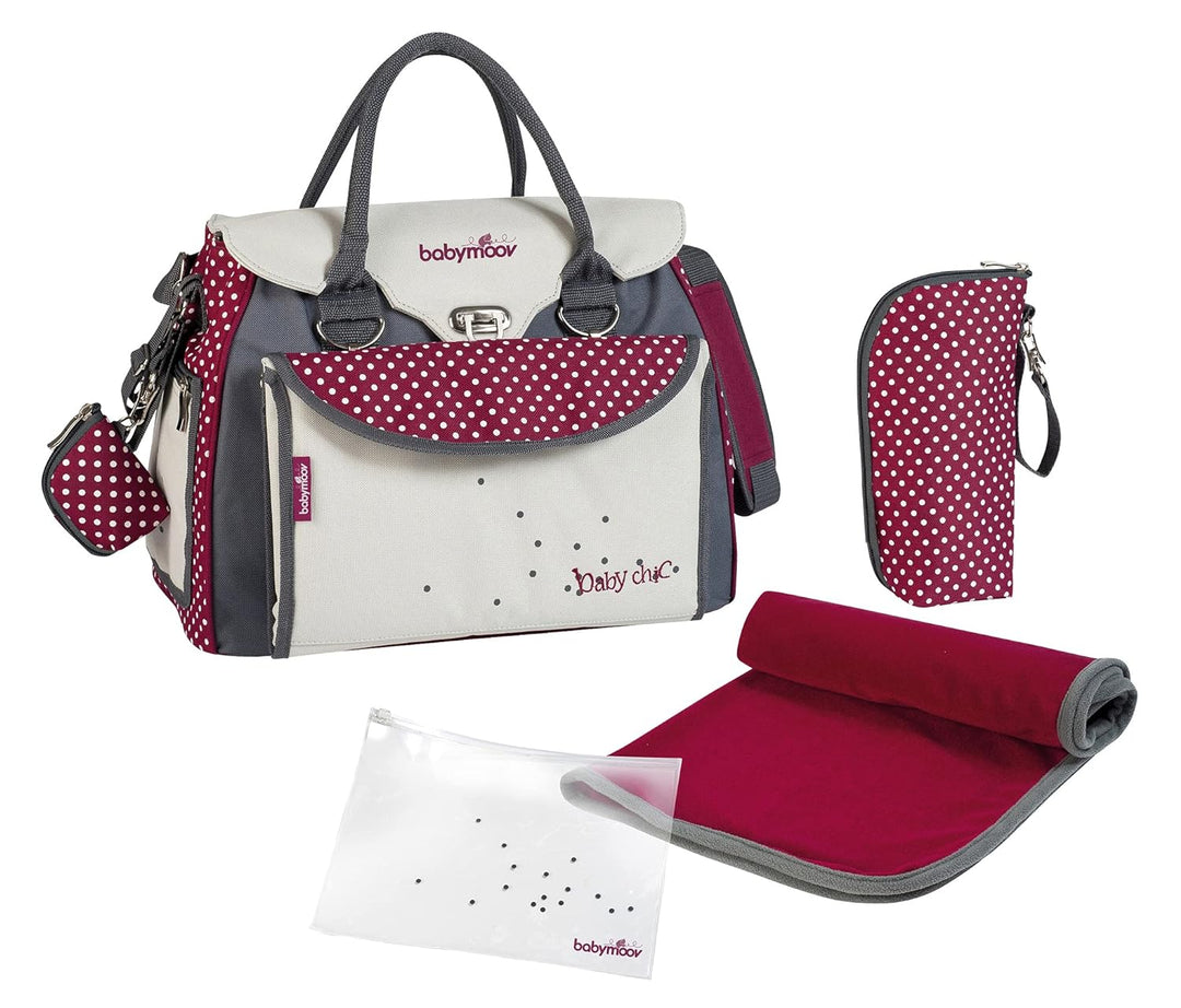 Babymoov Wickeltasche Baby Chic Rot, Rot