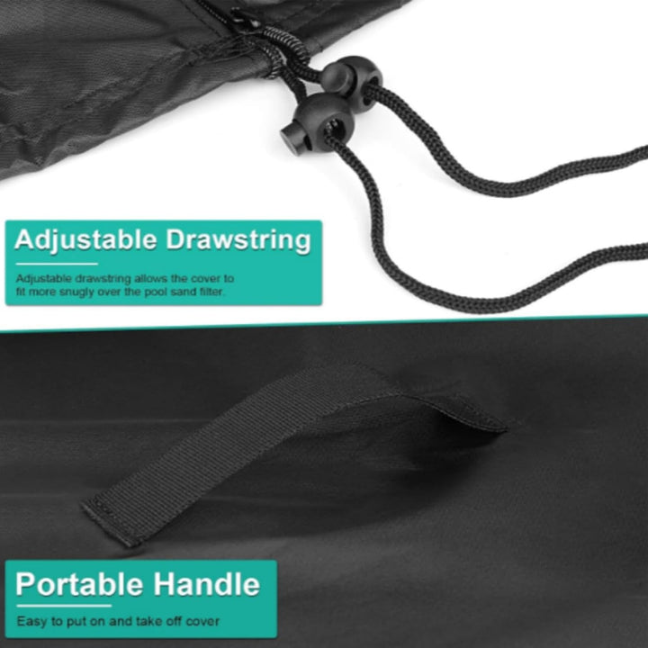 Poolpumpe Abdeckung | Poolpumpenabdeckung | Asserdichte Sandfilteranlage Abdeckung | Pool Sandfilter