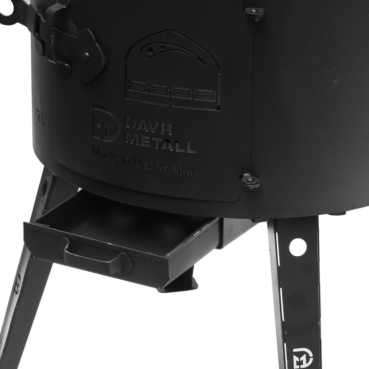 Ø40 Uchag 2mm stahl Utschak 12L Kazan Rund Grillfächer Schaumkelle Suppenkelle Utschak Utschag Kasan