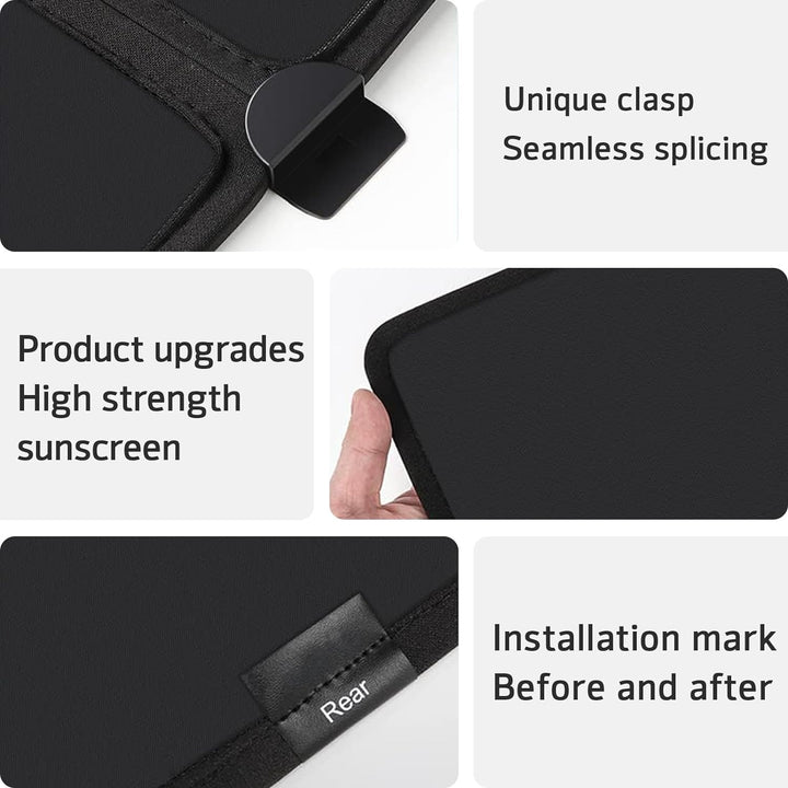 ThinsGo Tesla Model Y Sonnendach Sonnenschutz Abdeckung Blocks UV Strahlen Skylight Sonne UV Schutz
