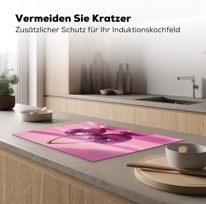 KitchenYeah© Herdabdeckplatte Einteilig 75x52 cm Küche Ceranfeld Abdeckplatte Cerankochfeld Abdeckun
