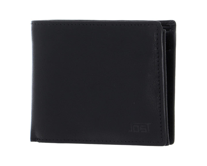 Jost Malmö Geldbörse 12 cm Schwarz, Schwarz