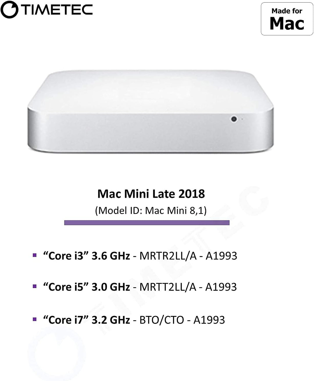 Timetec 32GB KIT (2x16GB) Kompatibel für Apple DDR4 2666MHz/2667MHz für Mitte 2020 iMac 20,1/20,2/Mi