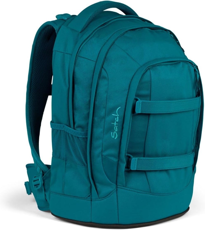 Satch Pack Schulrucksack Set 2.tlg inkl. Schlamperbox Deep Petrol, Deep Petrol