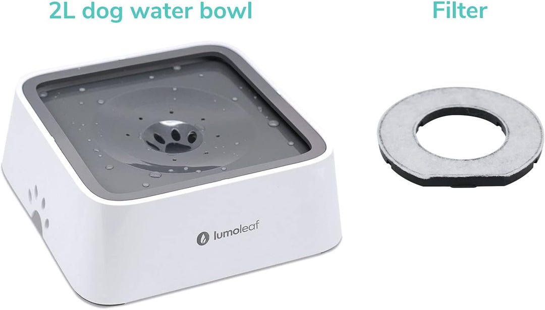 LumoLeaf Ersatzfilter für 2 l Haustier Wassernapf Kokosnuss Aktivkohle Filter für Hund Wasserspender