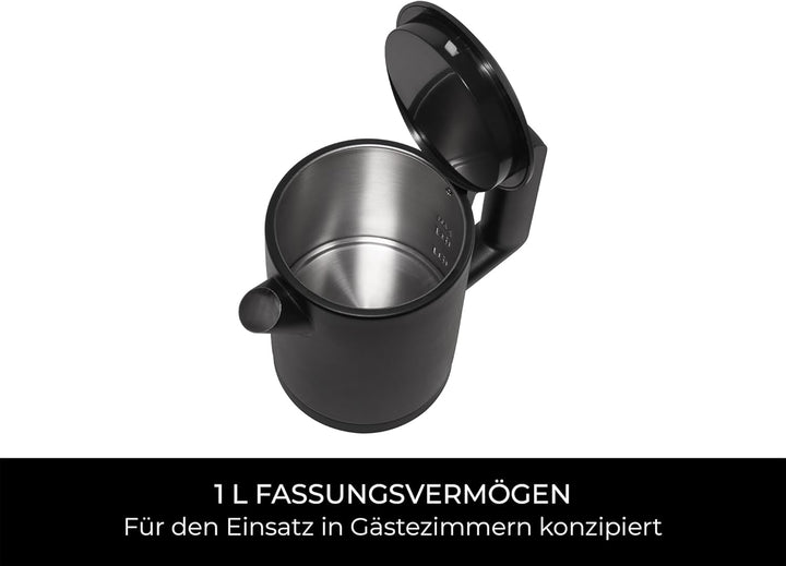 Corby Canterbury 1L Kettle in Black - EU Plug