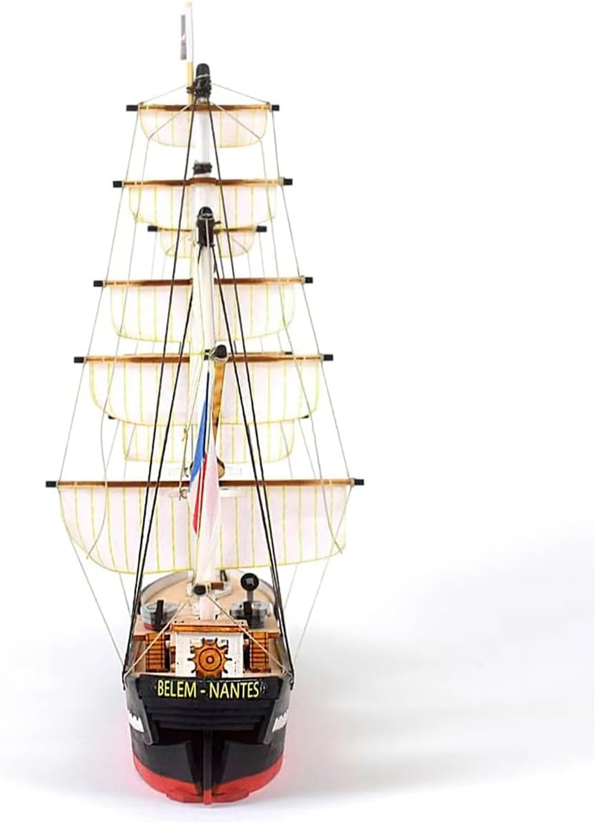 Artesanía Latina - Holzmodellschiff - Easy Kit Französische Schulschiff, Belem - Modell 17001, Masss