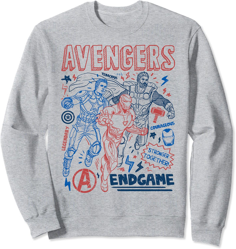 Marvel Avengers: Endgame Doodles Sweatshirt