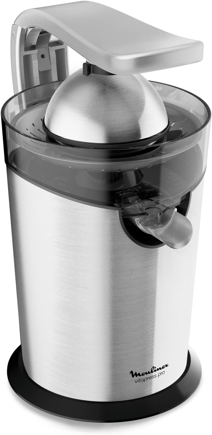 Moulinex Vitapress Pro PC700D Elektrischer Entsafter, 300 W, Edelstahl, direkt am Becher, abnehmbare