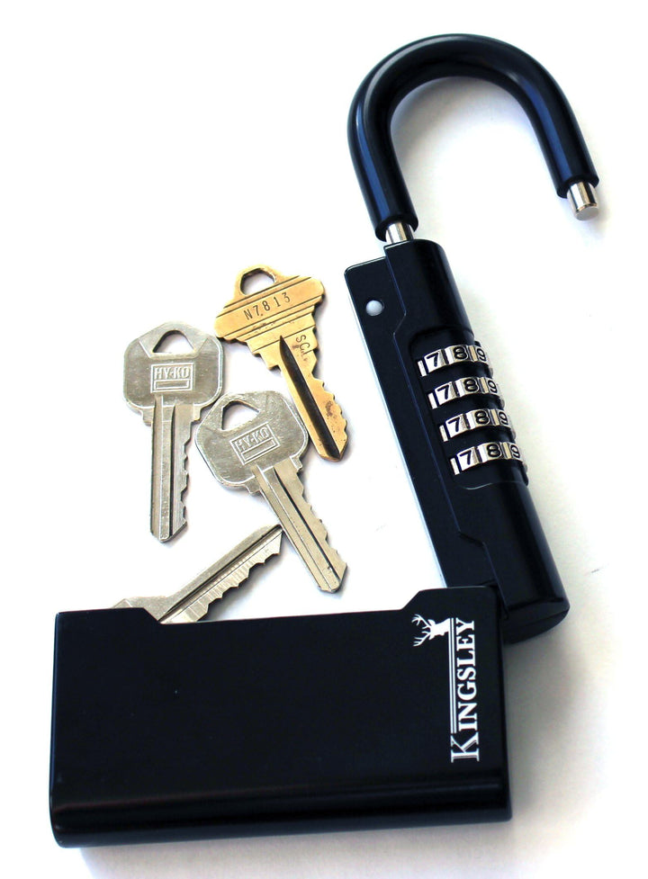 Kingsley Guard-a-Key Schlüsselsafe, Schwarz, Schwarz