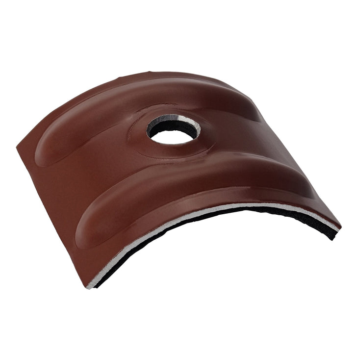 200 Kalotten Rotbraun RAL 8012 Aluminium 24° für Sinus Profil 76/18 Wellplatten Lichtplatten
