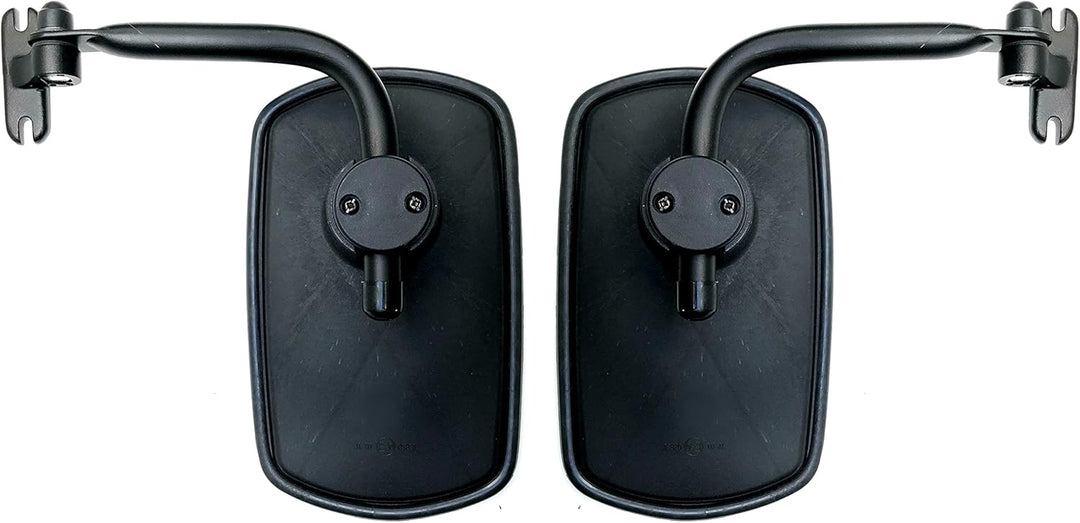 2x Aussenspiegel 260x155 mm ø14-23 E20 und Spiegelhalter für Traktor LKW Bagger Baumaschinen Wohnmob