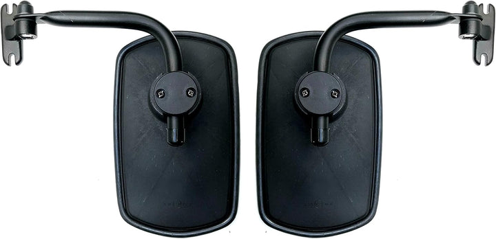 2x Aussenspiegel 260x155 mm ø14-23 E20 und Spiegelhalter für Traktor LKW Bagger Baumaschinen Wohnmob