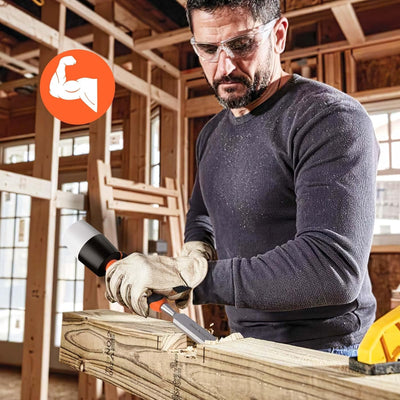 AojSup Profi Stechbeitel Set für Holz, Stechbeitel Set enthält 4x Stechbeitel (6mm, 12mm,19mm, 25mm)