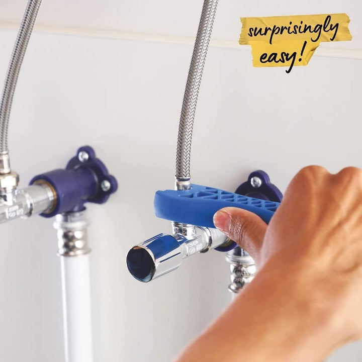 GROHE QUICKFIX Start - Einhand - Waschtischarmatur (wassersparend, inkl. 3-in-1 Montagewerkzeug, mit