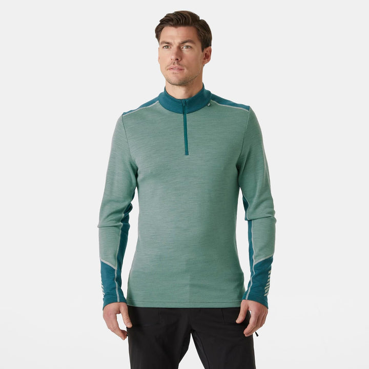 Helly Hansen Herren Lifa Merino Midweight 1/2 Zip 489 Cactus XXL, Kaktus XXL