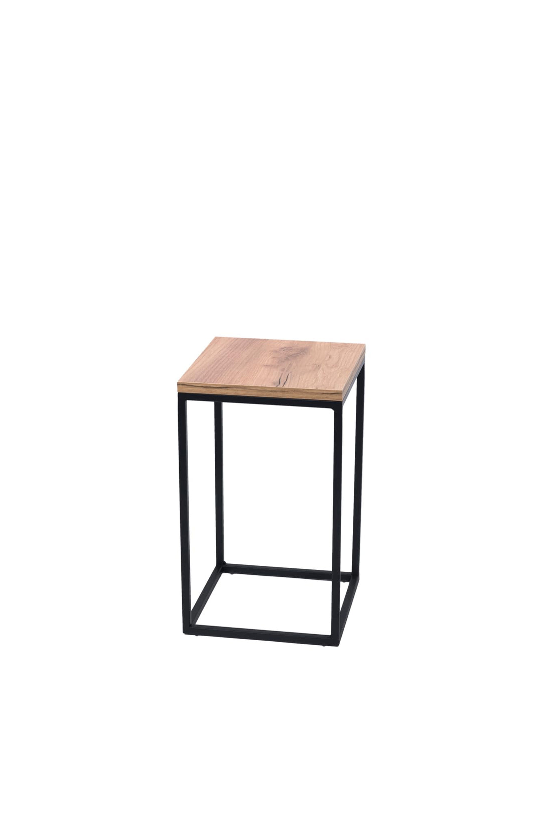 Pflanzenständer Craft - 24x24x40cm - Farbe Schwarz - für Zimmerblumen - Metallregal - dekorativer Ti