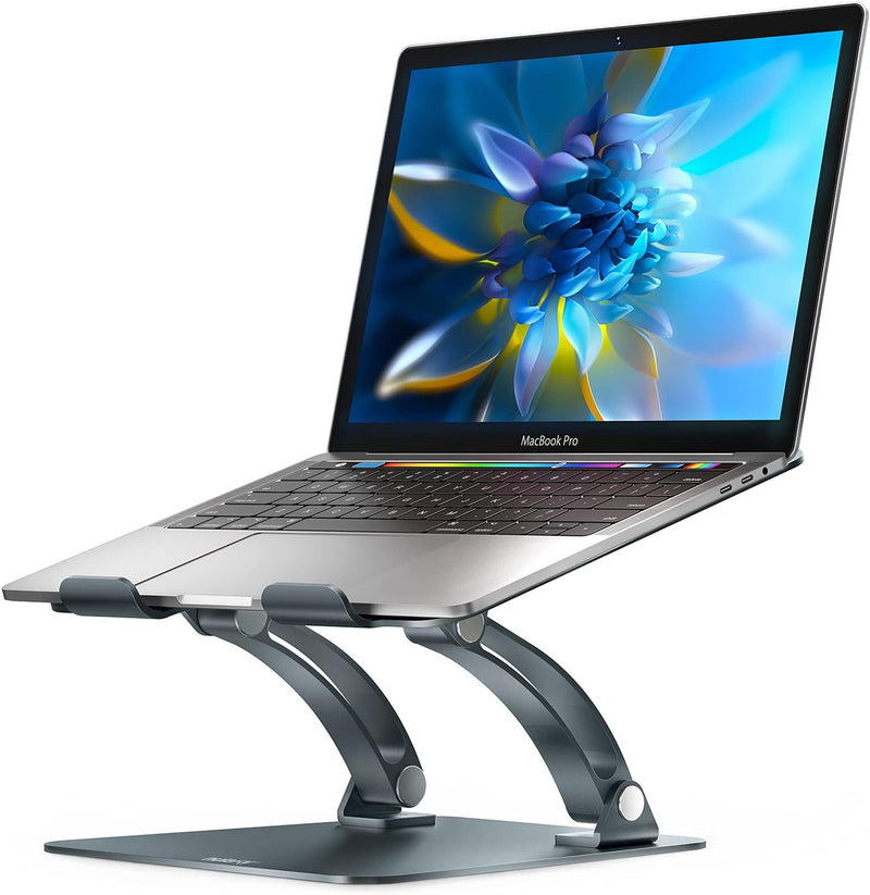 NULAXY Laptop Ständer, Einstellbar Notebook Ständer, Ausblendbar laptopständer Kompatibel für alle 1